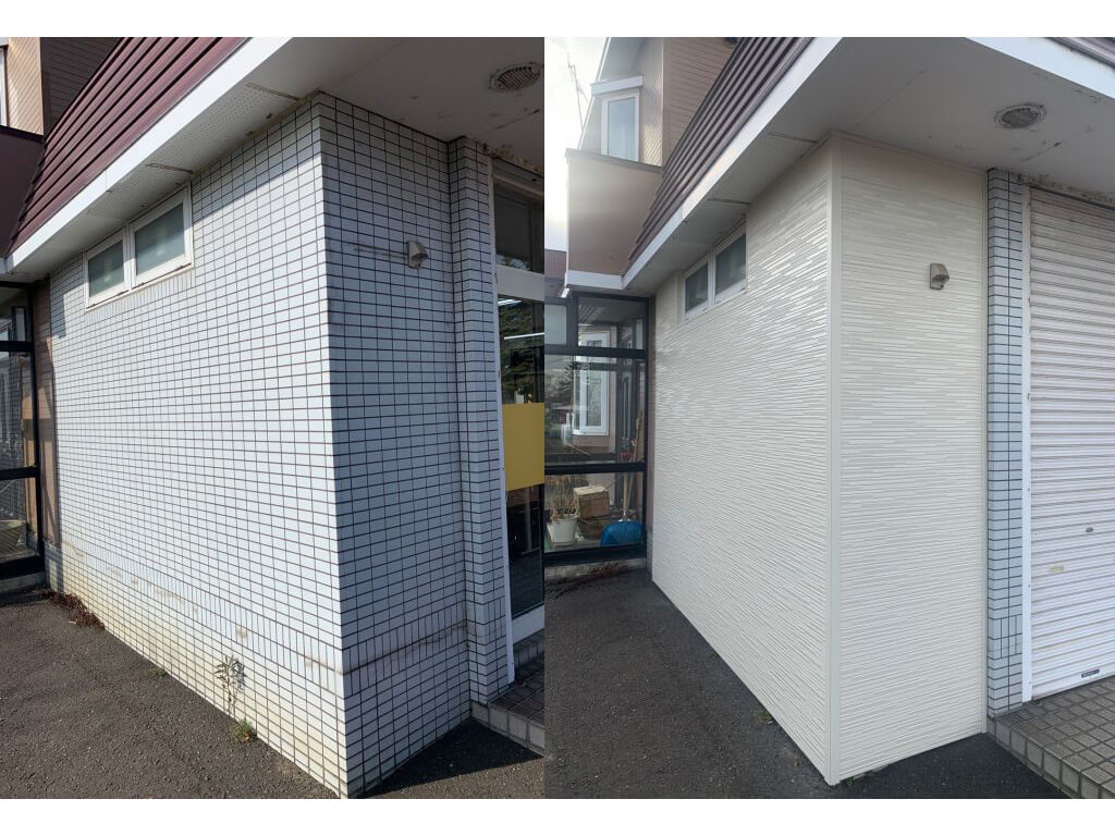 北海道江別市【戸建リフォーム】外壁張替え工事-img