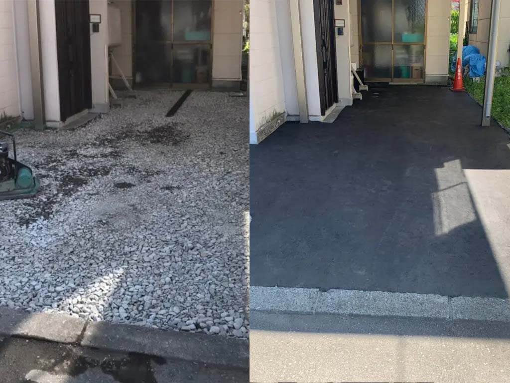 【アスファルト舗装工事】札幌市北区/戸建リフォーム　S.T様邸-img