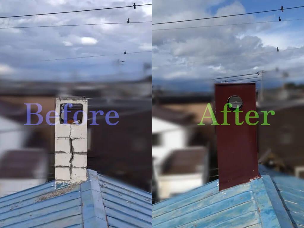 【煙突補修工事】札幌市北区　集合住宅リフォーム-img