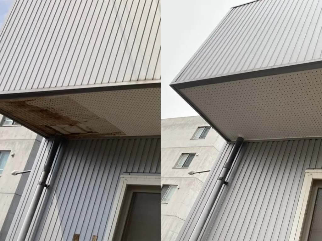 【軒天交換工事】札幌市中央区/戸建リフォーム　C.S様邸-img