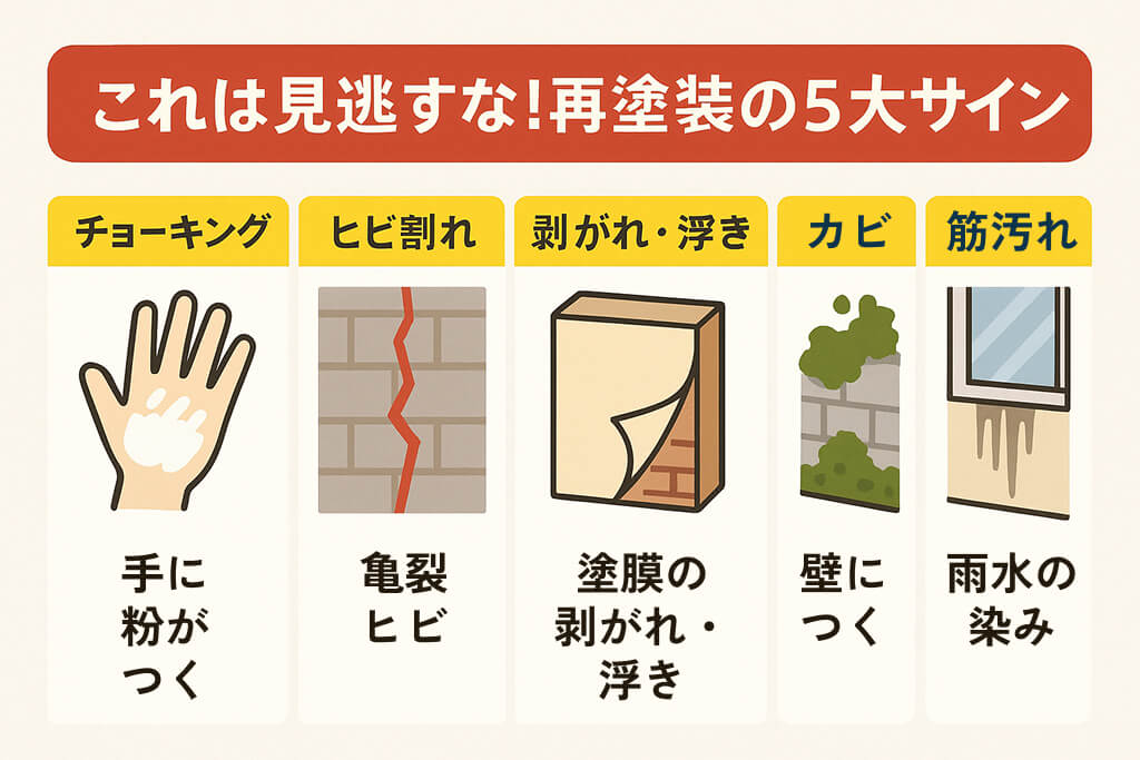 これは見逃すな！再塗装の5大サイン